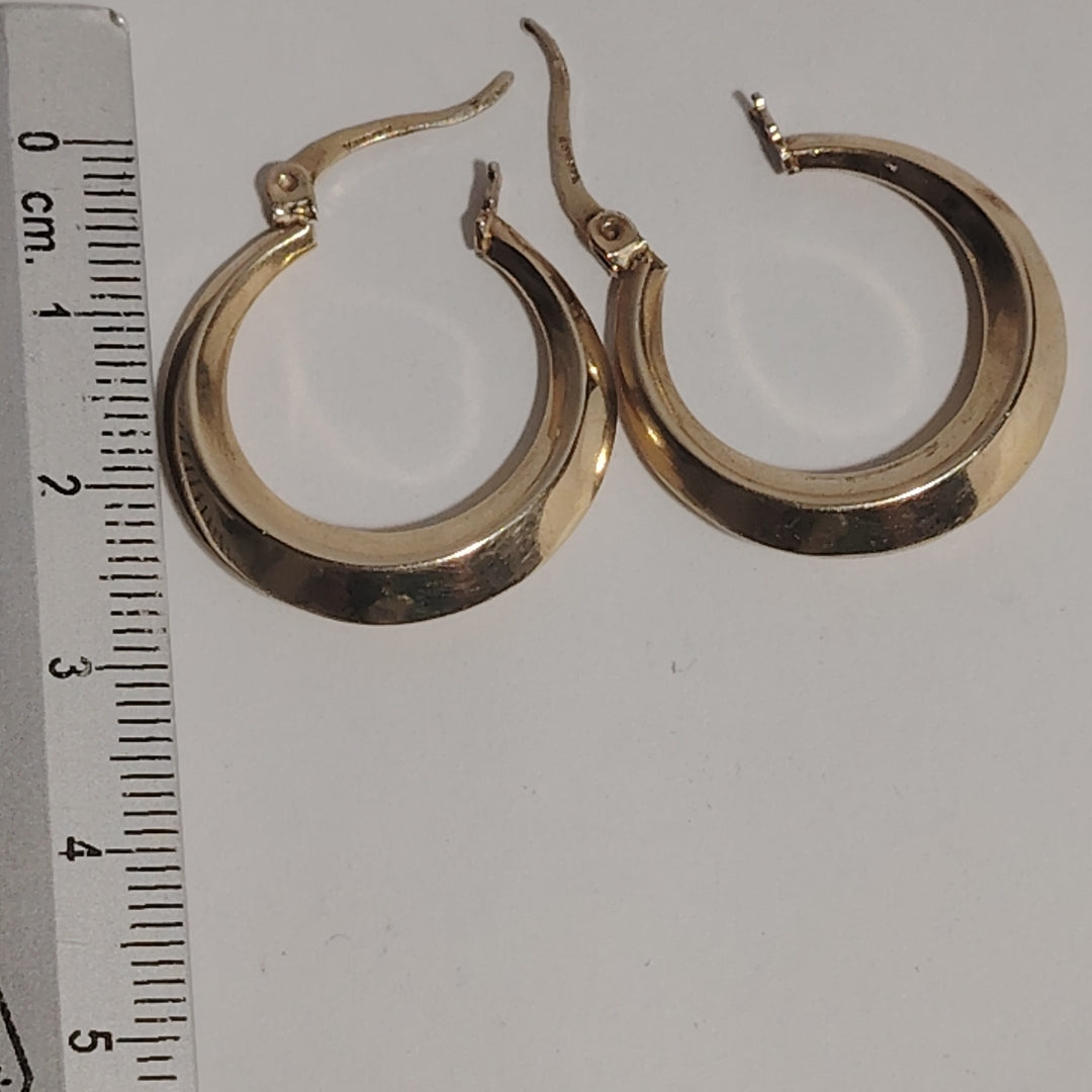 ARRACADAS PAR ORO 14 K 3,80 GRMS (SEMINUEVO)