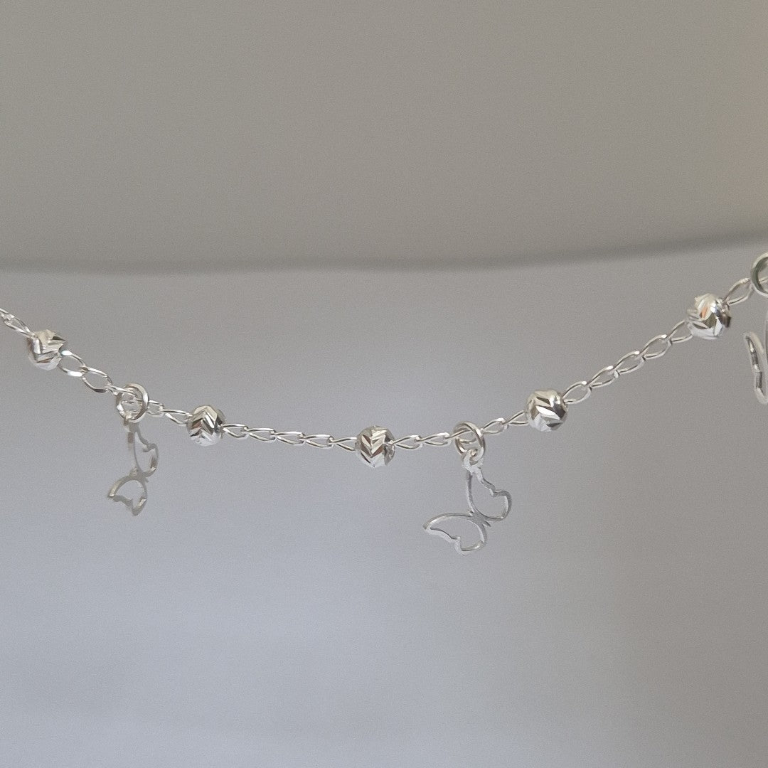PULSERA TEJIDO ESPECIAL PLATA .925 18 CM 2.9 GR (NUEVO)