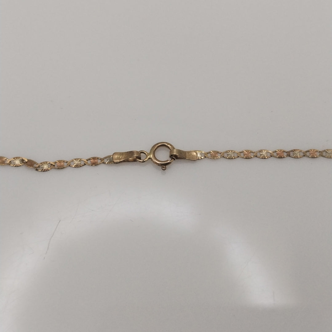 CADENA ORO 10 K 0.9 GRMS (SEMINUEVO)
