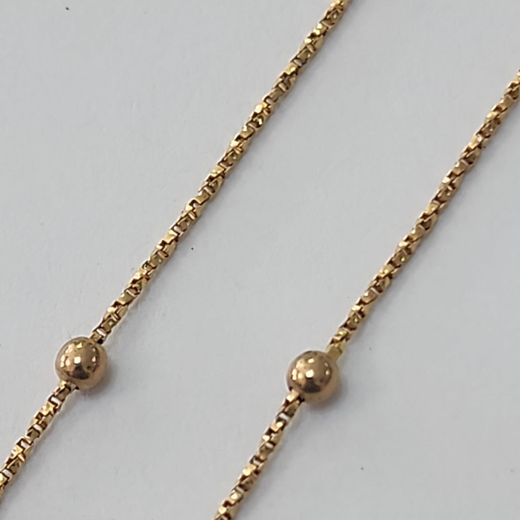 GARGANTILLA ORO 14 K 2.4 GRMS (SEMINUEVO)