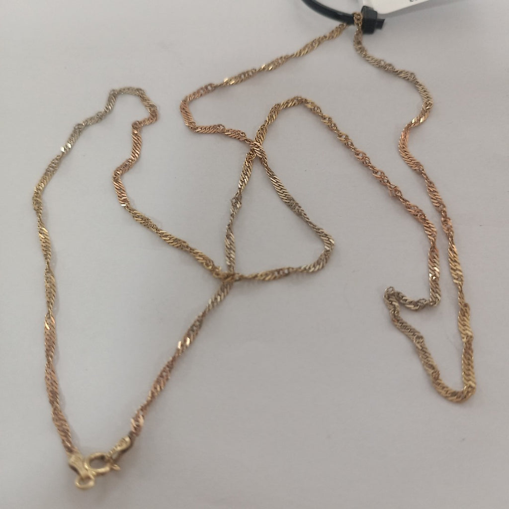 CADENA ORO,ORO COMBINADO 14 K 4,20 GRMS (SEMINUEVO)