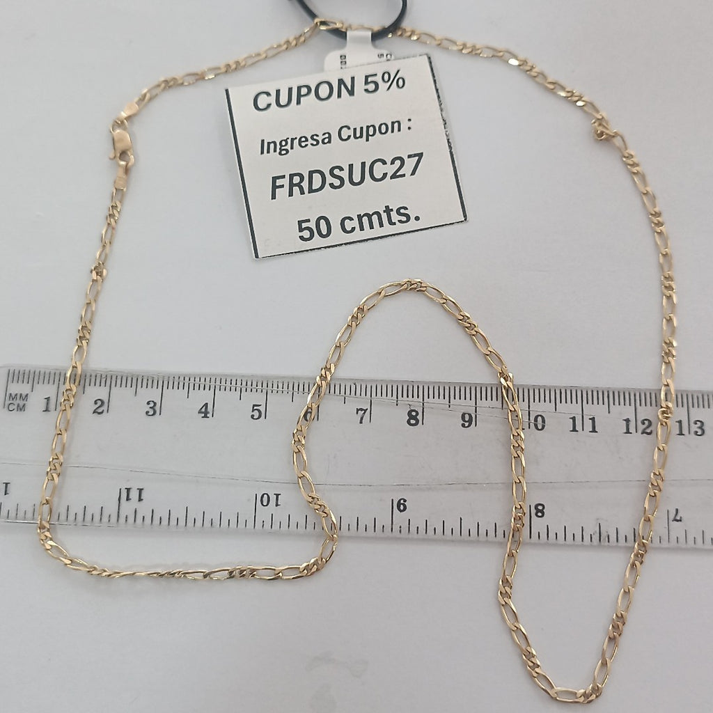 CADENA ORO 14 K 7.5 GRMS (SEMINUEVO)