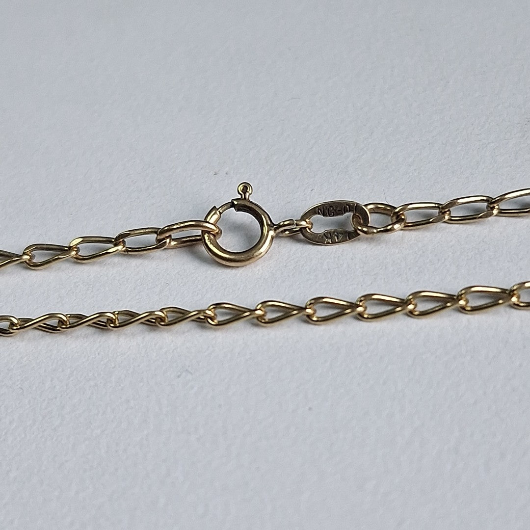 CADENA ORO 14 K 3 GRMS (SEMINUEVO)