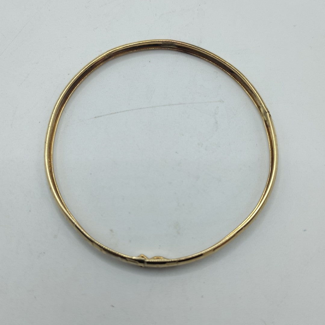 PULSERA RIGIDA ORO 10 K 3.8 GRMS (SEMINUEVO)