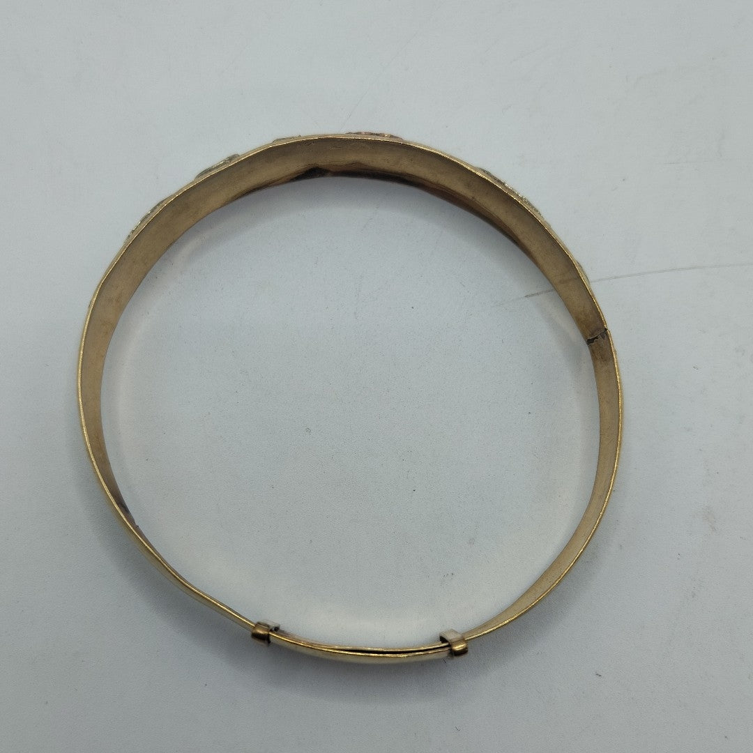 PULSERA RIGIDA ORO 10 K 11.5 GRMS (SEMINUEVO)