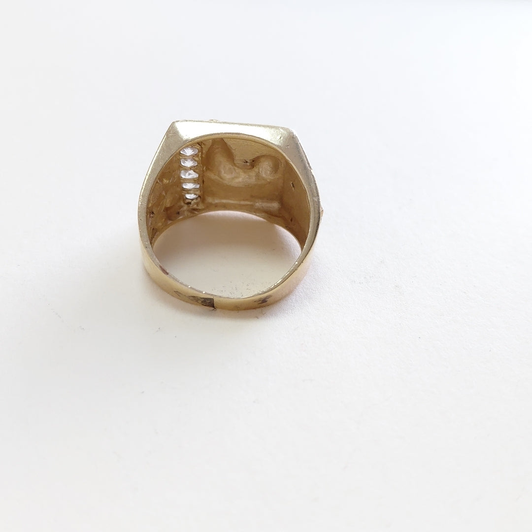 ANILLO ORO 10 K 9.7 GRMS (SEMINUEVO)