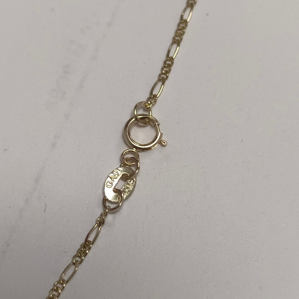 CADENAS TEJIDO 3X1 ORO 14K 55 CM 2.6 GR (NUEVO)
