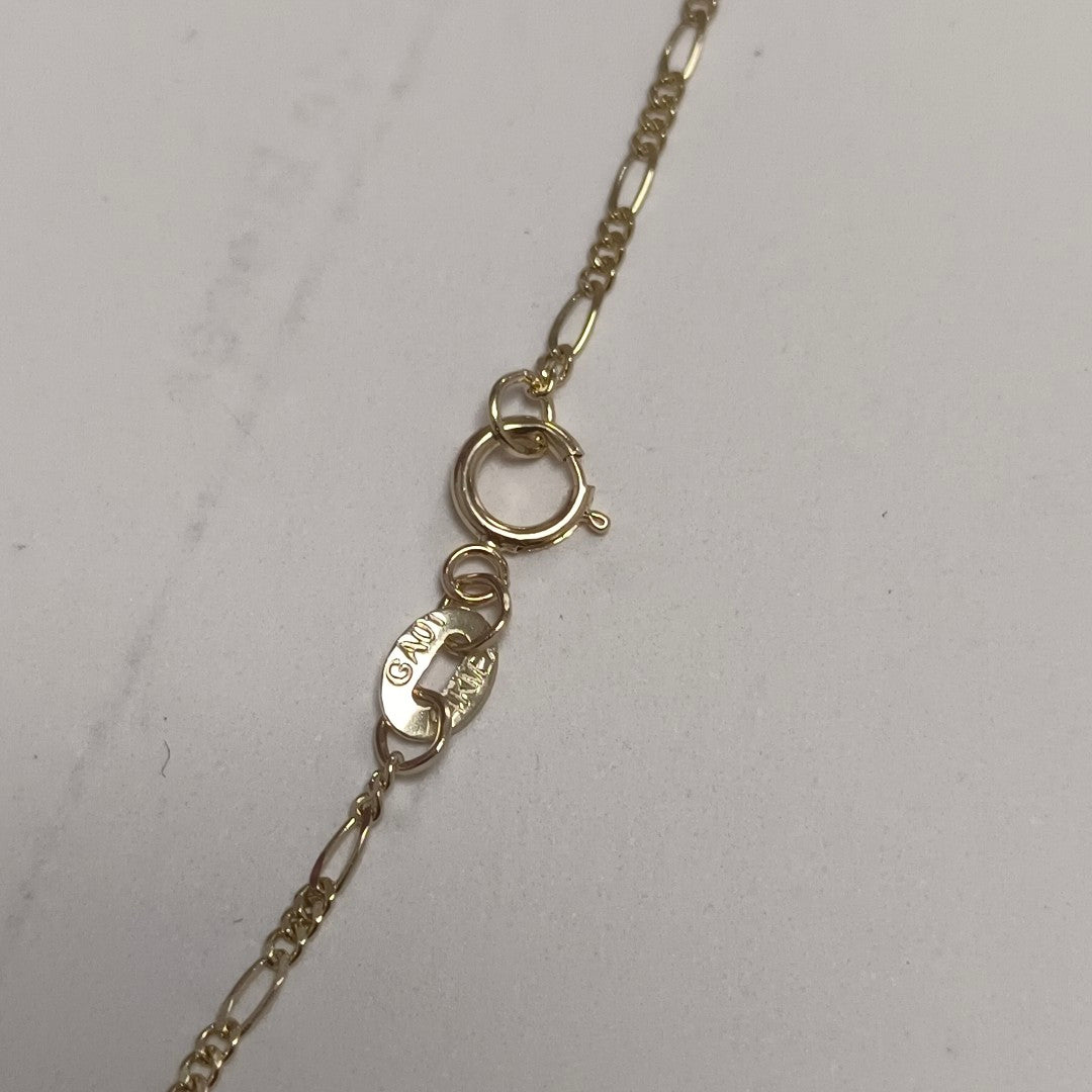CADENAS TEJIDO 3X1 ORO 14K 55 CM 2.6 GR (NUEVO)