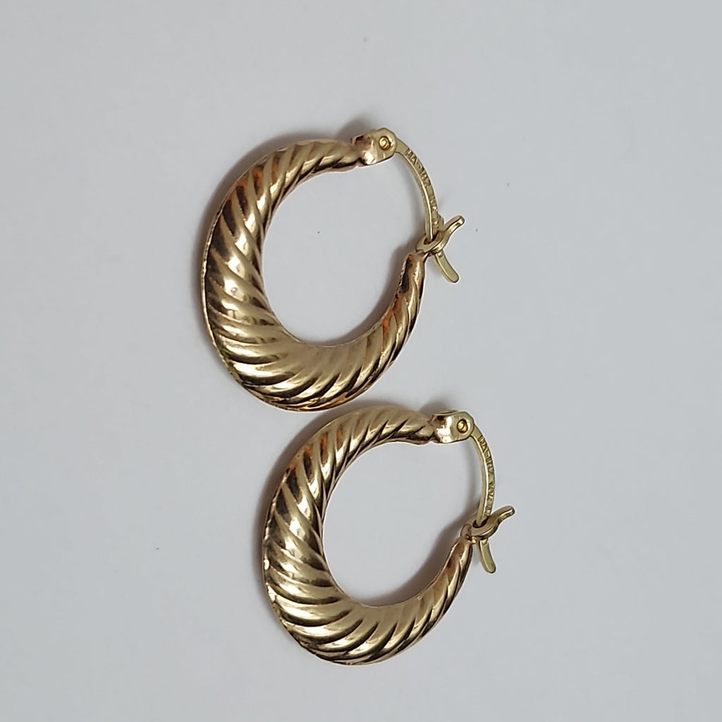 ARRACADAS PAR ORO 10 K 1,70 GRMS (SEMINUEVO)