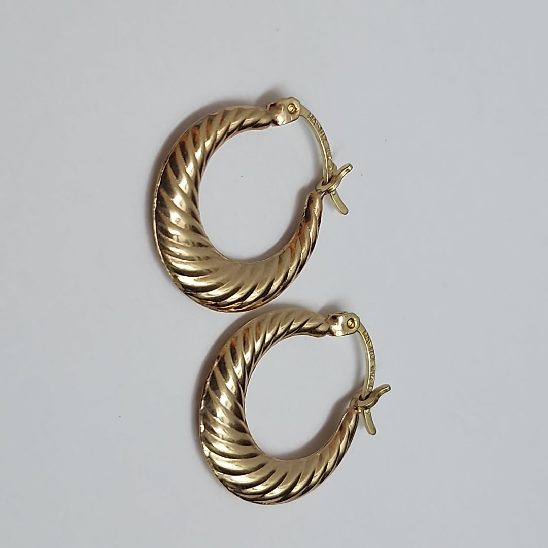 ARRACADAS PAR ORO 10 K 1,70 GRMS (SEMINUEVO)