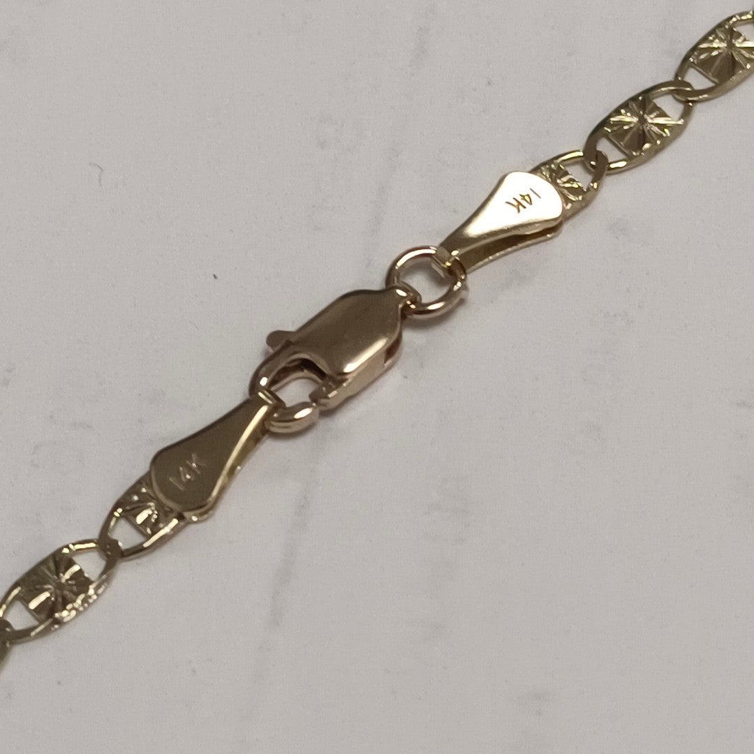CADENAS GUCHI ORO 14K 55 CM 7.2 GR (NUEVO)