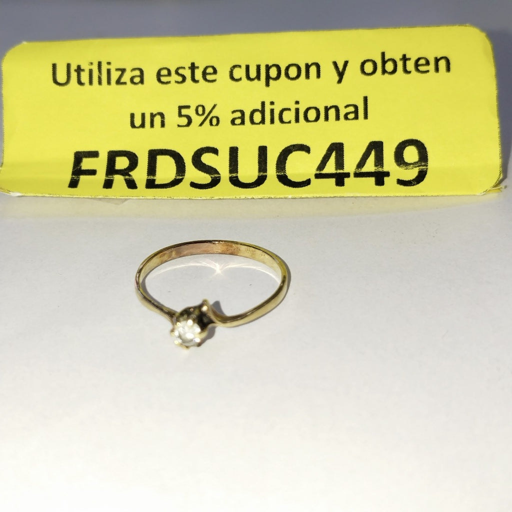 ANILLITO ORO 10 K 1.3 GRMS (SEMINUEVO)