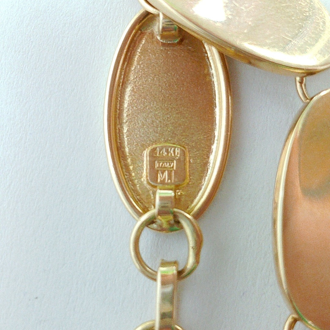 PULSERA ORO 14 K 11.6 GRMS (SEMINUEVO)