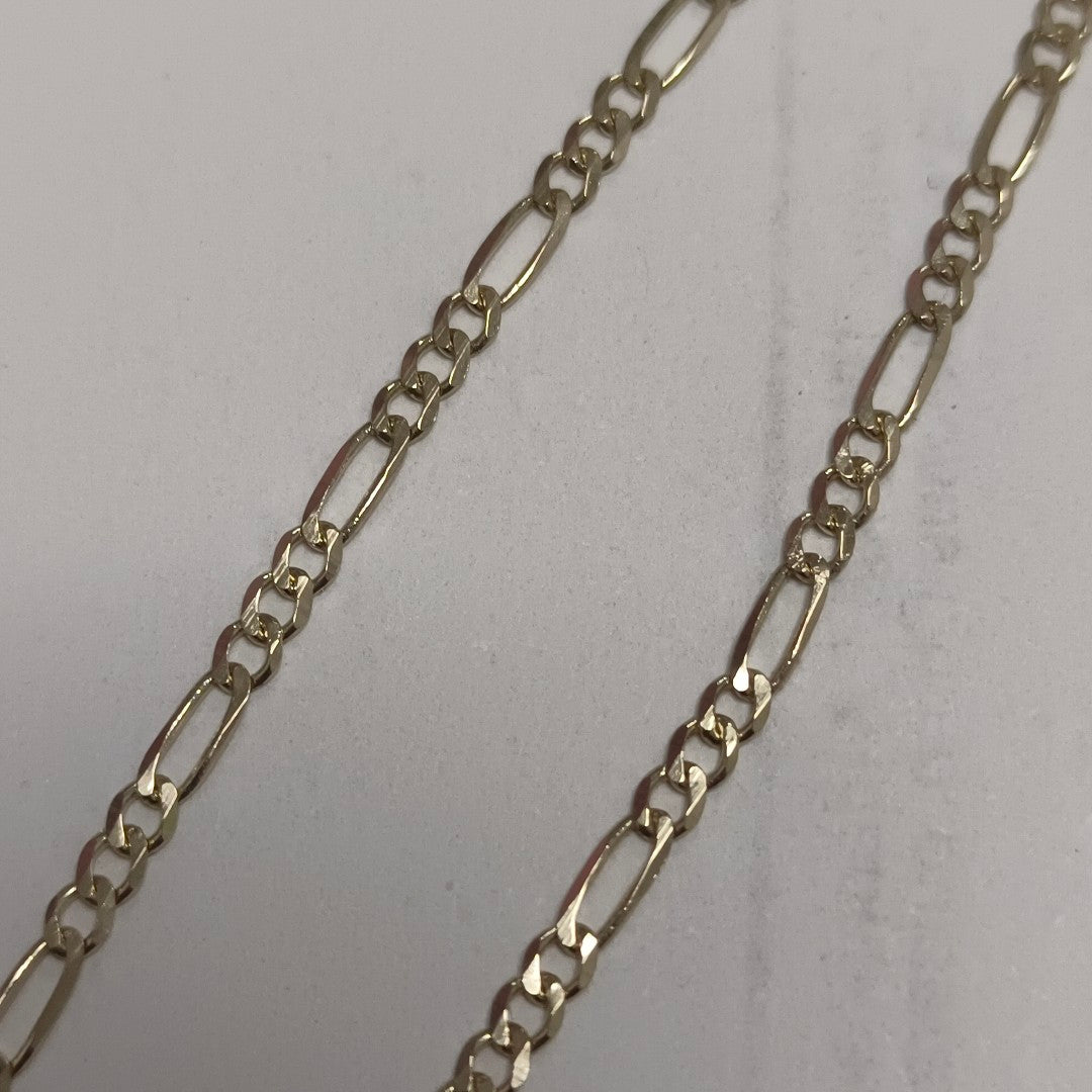 PULSERAS 3X1 ORO 14K 21 CM 2 GR (NUEVO)