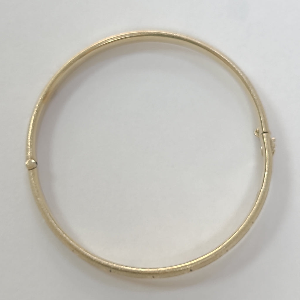PULSERA RIGIDA ORO 14 K 8,30 GRMS (SEMINUEVO)