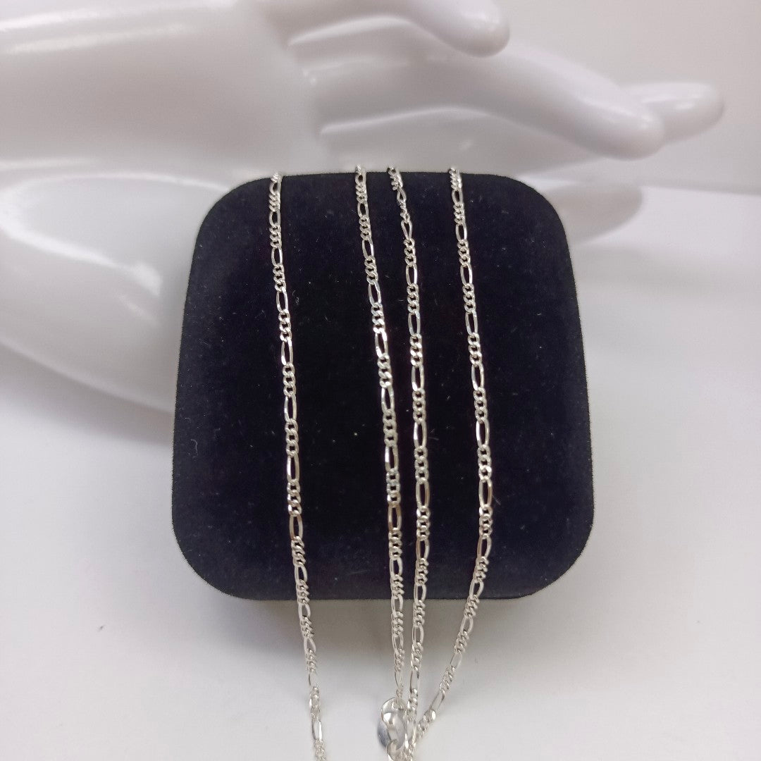 CADENA TEJIDO 3X1 PLATA .925 55 CM 2.2 GR (NUEVO)