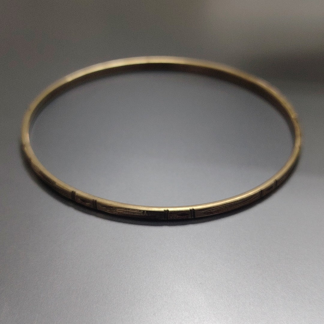 PULSERA, PULSERA RIGIDA ORO 10 K 4.1 GRMS (SEMINUEVO)