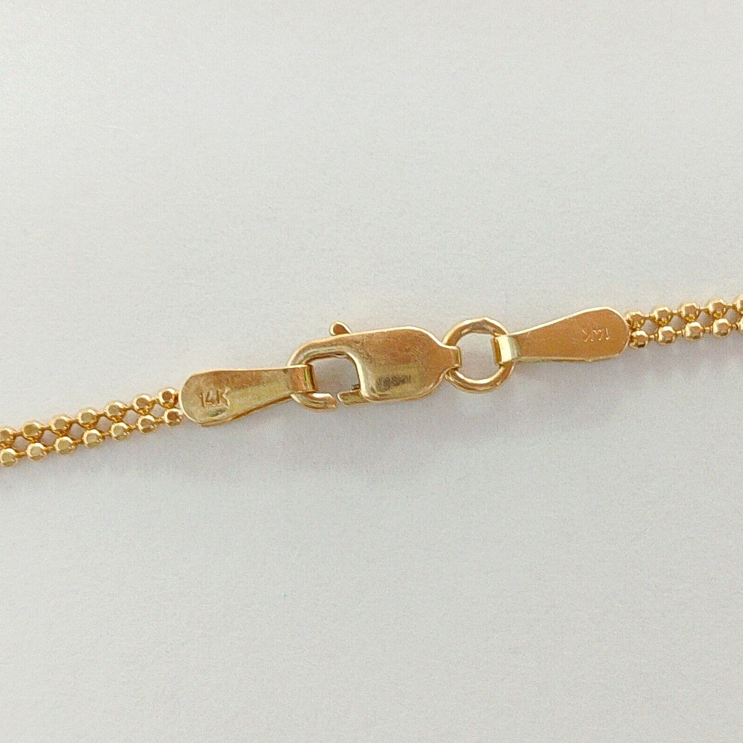 GARGANTILLA ORO 14 K 7.4 GRMS (SEMINUEVO)