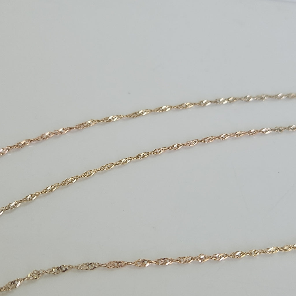 CADENA ORO 14 K 2.1 GRMS (SEMINUEVO)
