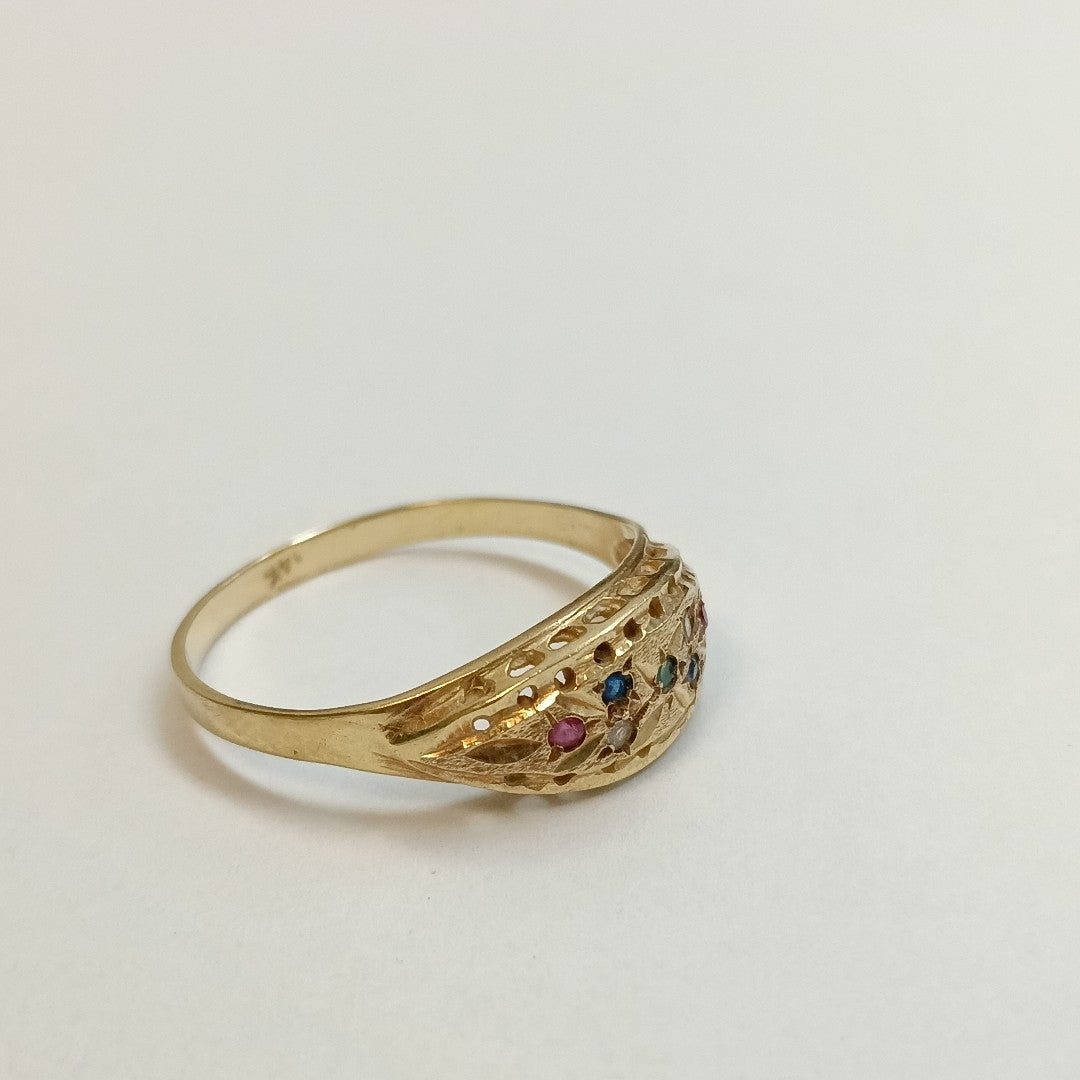 ANILLITO ORO 14 K 2.2 GRMS (SEMINUEVO)
