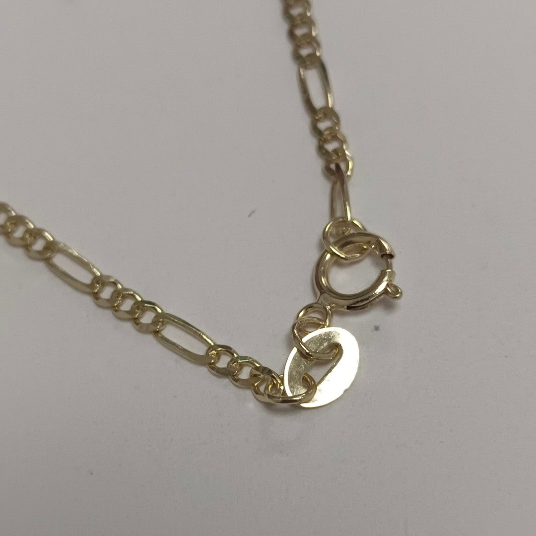 CADENAS TEJIDO 3X1 ORO 10K 50 CM 2.9 GR (NUEVO)