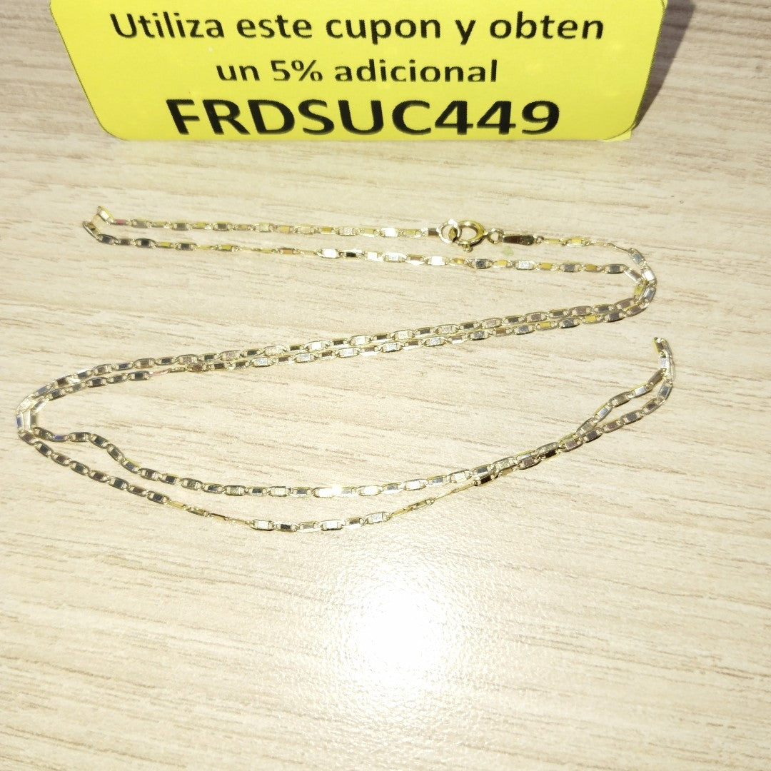CADENA ORO 14 K 1.9 GRMS (SEMINUEVO)
