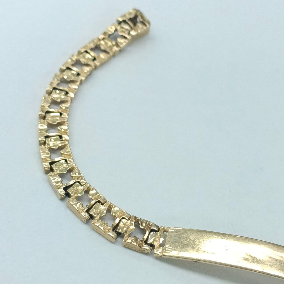 ESCLAVA ORO 14 K 13.8 GRMS (SEMINUEVO)