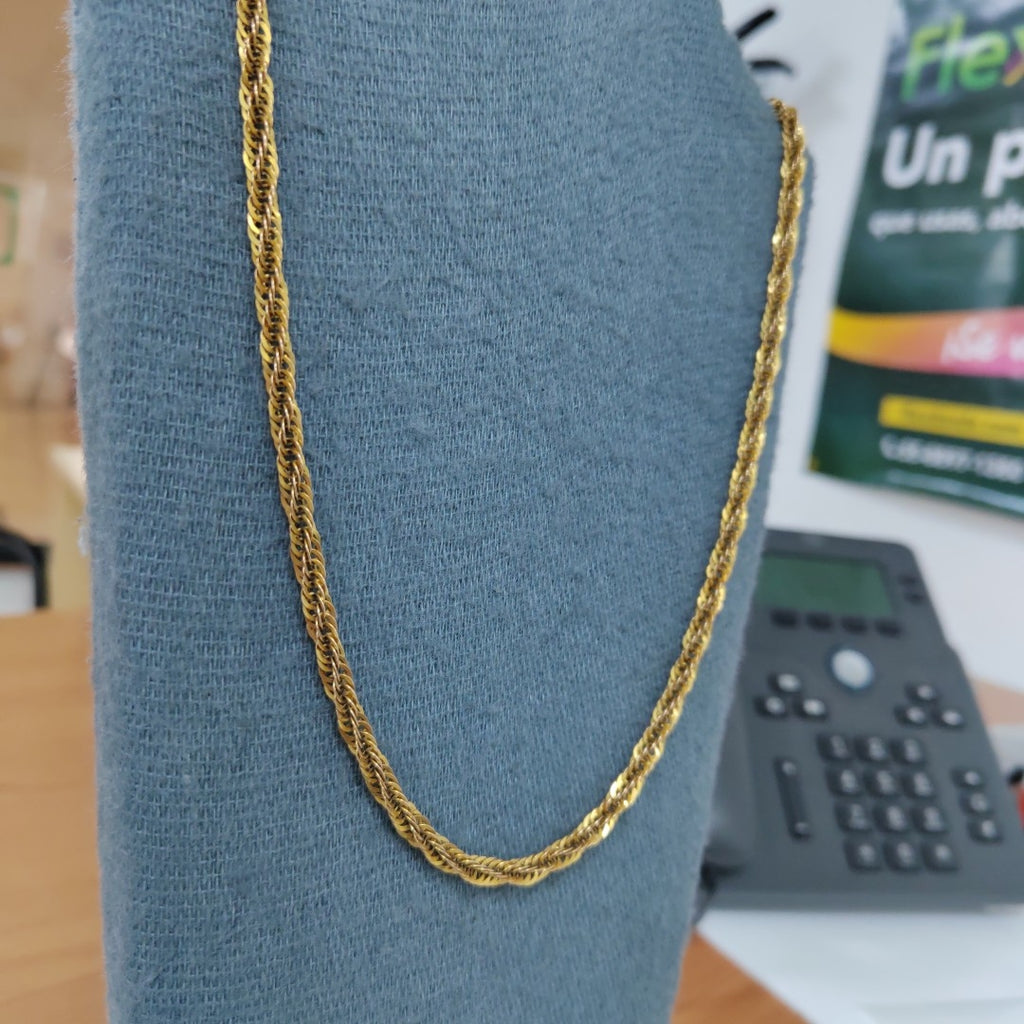 CADENA ORO 14 K 21.7 GRMS (SEMINUEVO)