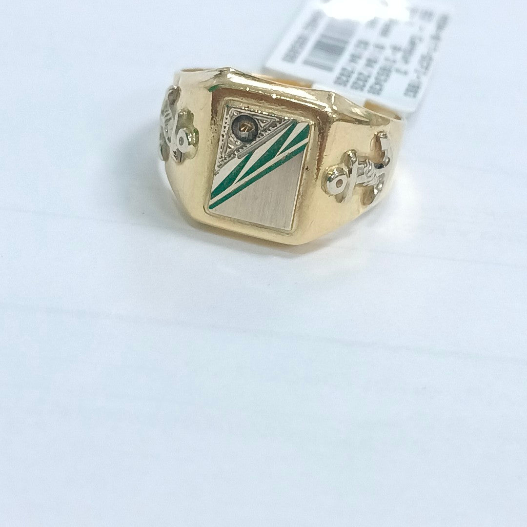 ANILLO ORO 18 K 6.6 GRMS (SEMINUEVO)