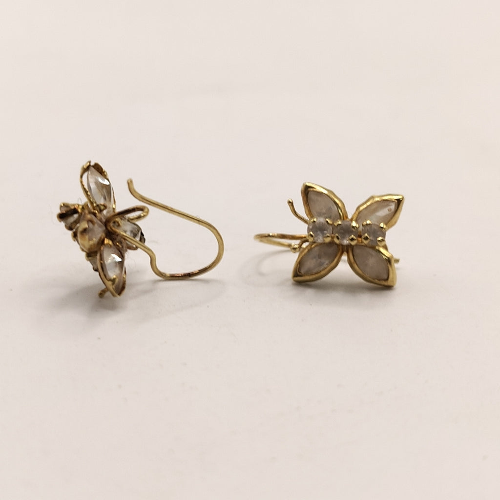 ARETES PAR ORO 8 K 1,70 GRMS (SEMINUEVO)