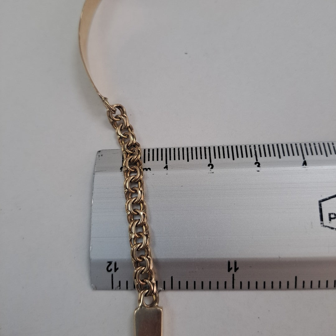 ESCLAVA ORO 14 K 7,30 GRMS (SEMINUEVO)