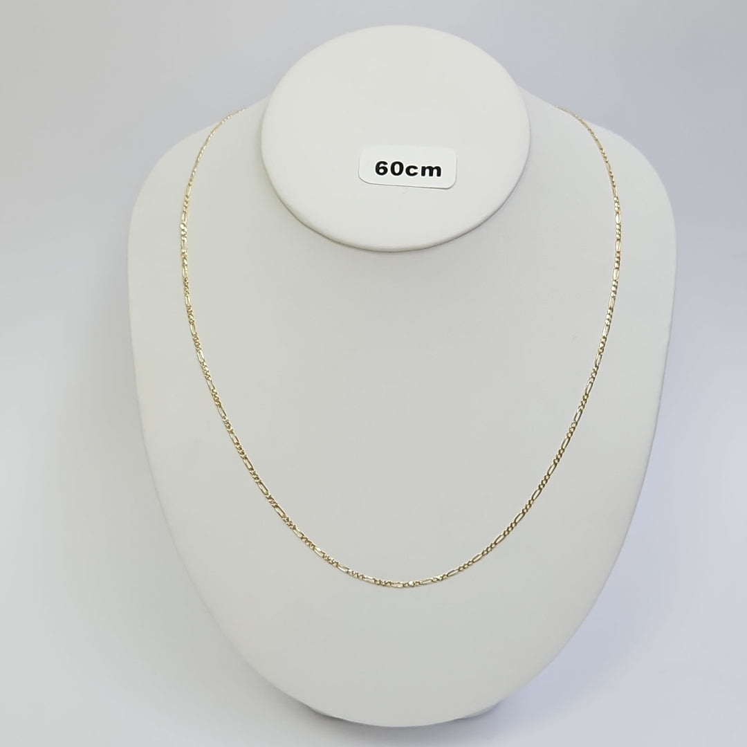 CADENAS 3X1 ORO 14K 60 CM 4.2 GR (NUEVO)