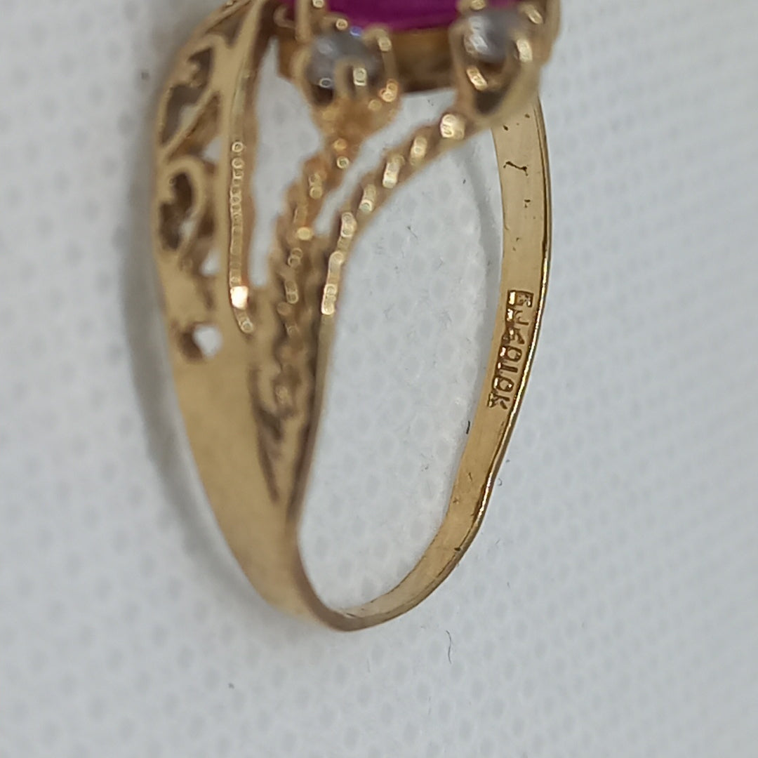 ANILLO ORO 10 K 1,80 GRMS (SEMINUEVO)