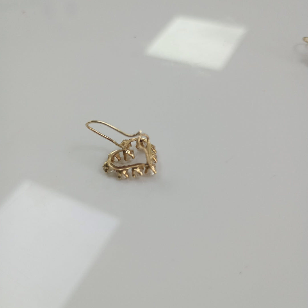 ARETES PAR ORO 10 K 1.6 GRMS (SEMINUEVO)