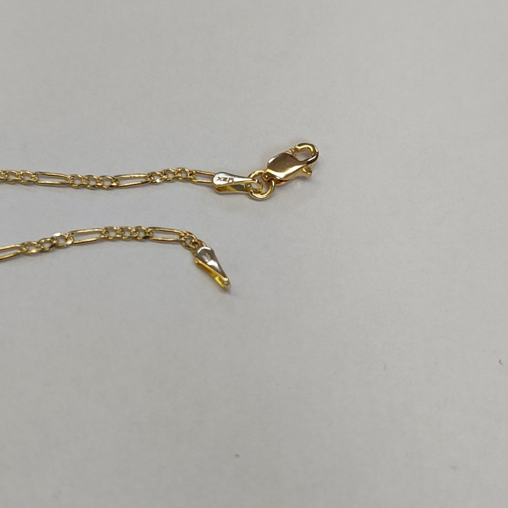PULSERAS TEJIDO 3X1 ORO 14K 21 CM 1.7 GR (NUEVO)