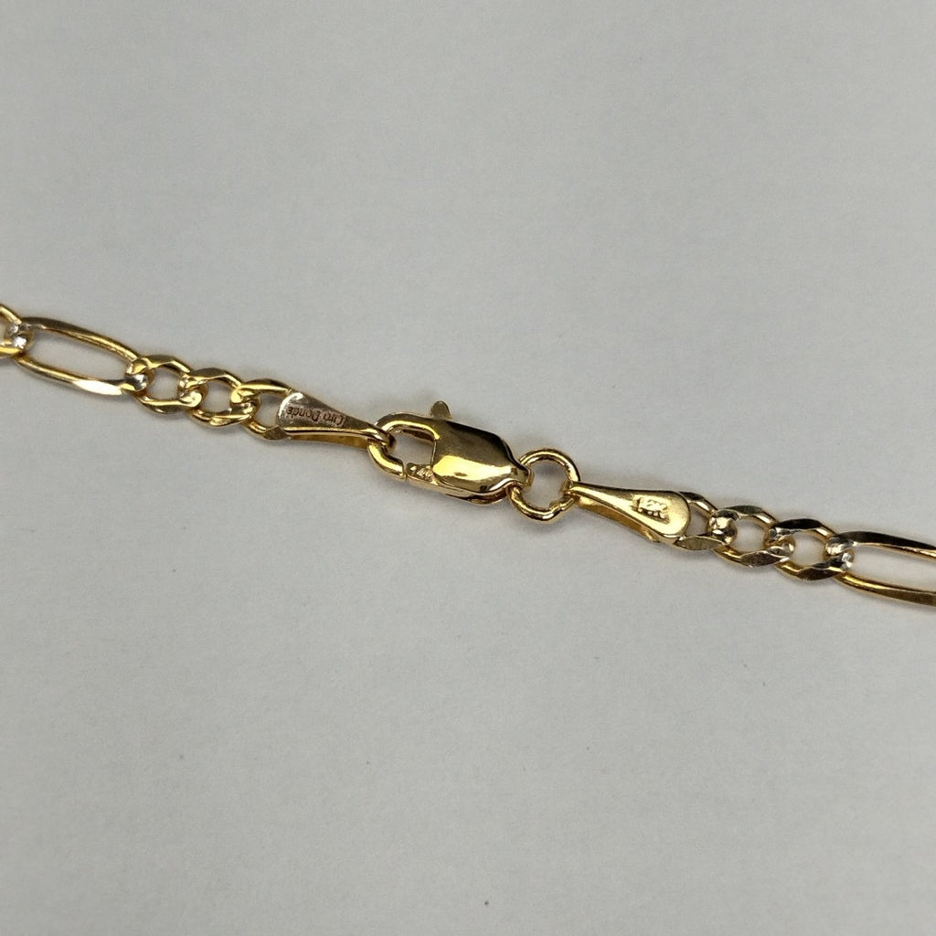 CADENAS 3X1 DIAMANTADA ORO 14K 55 CM 8.4 GR (NUEVO)