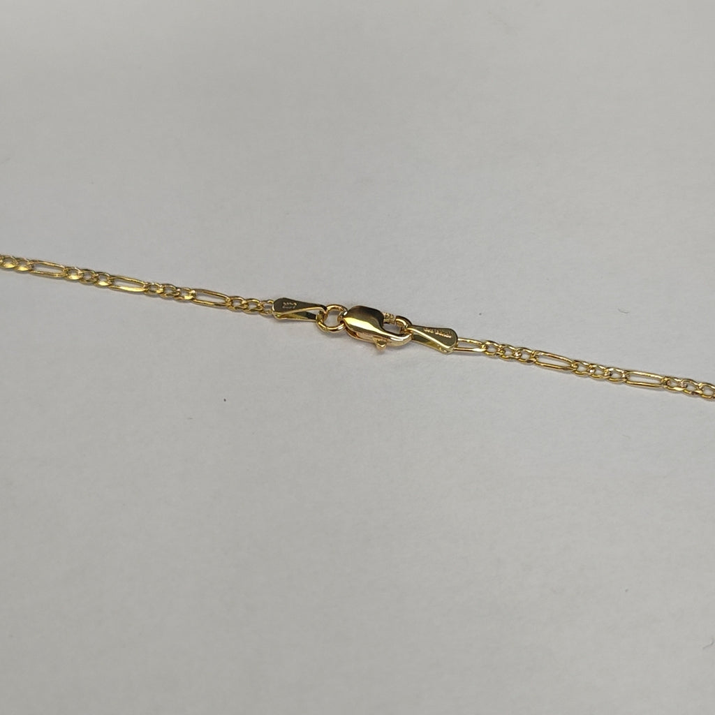 CADENAS 3X1 ORO 14K 55 CM 3.7 GR (NUEVO)