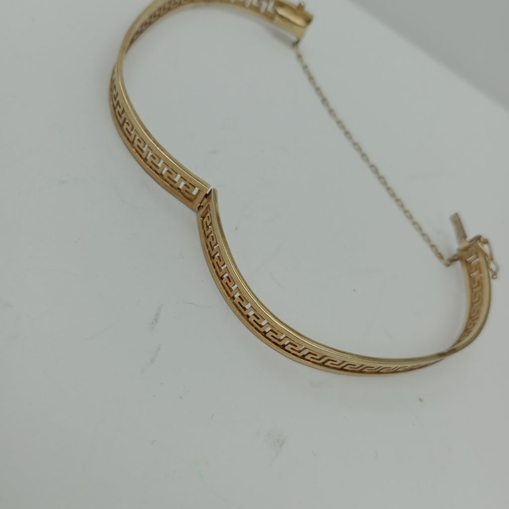 PULSERA RIGIDA ORO 10 K 13.1 GRMS (SEMINUEVO)