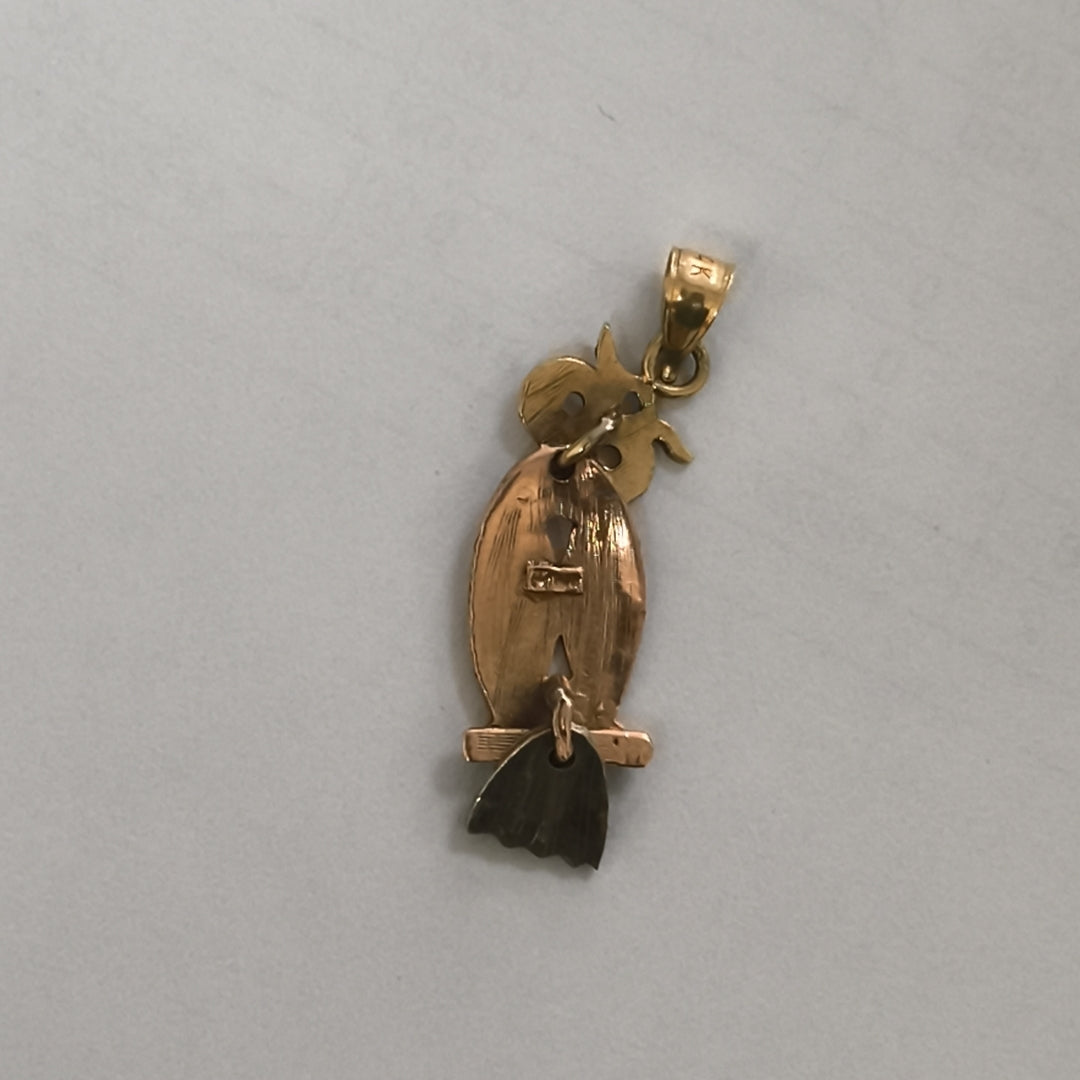 DIJE ORO COMBINADO 14 K 2.6 GRMS (SEMINUEVO)