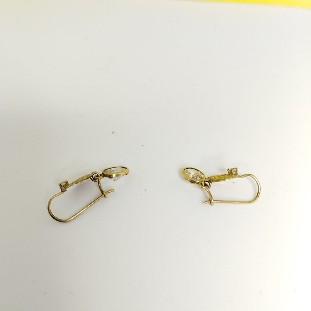ARETES PAR ORO 10 K 2.2 GRMS (SEMINUEVO)