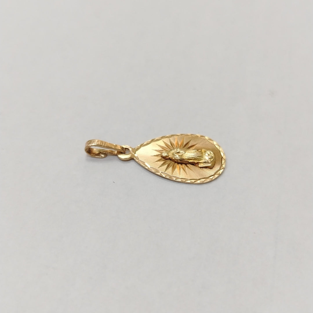 MEDALLA RELIGIOSA ORO 14 K 1.1 GRMS (SEMINUEVO)