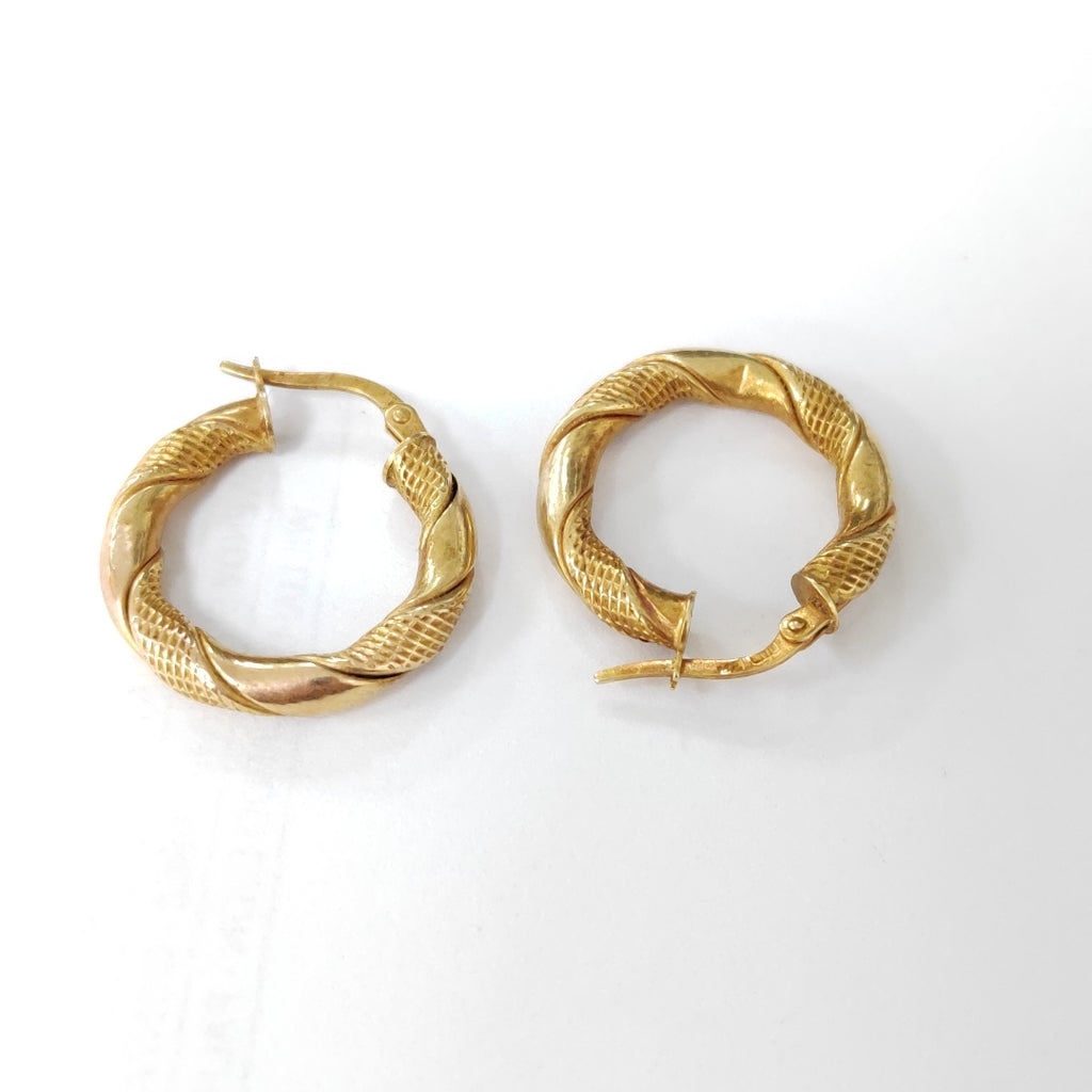 ARETES PAR ORO 14 K 2,50 GRMS (SEMINUEVO)