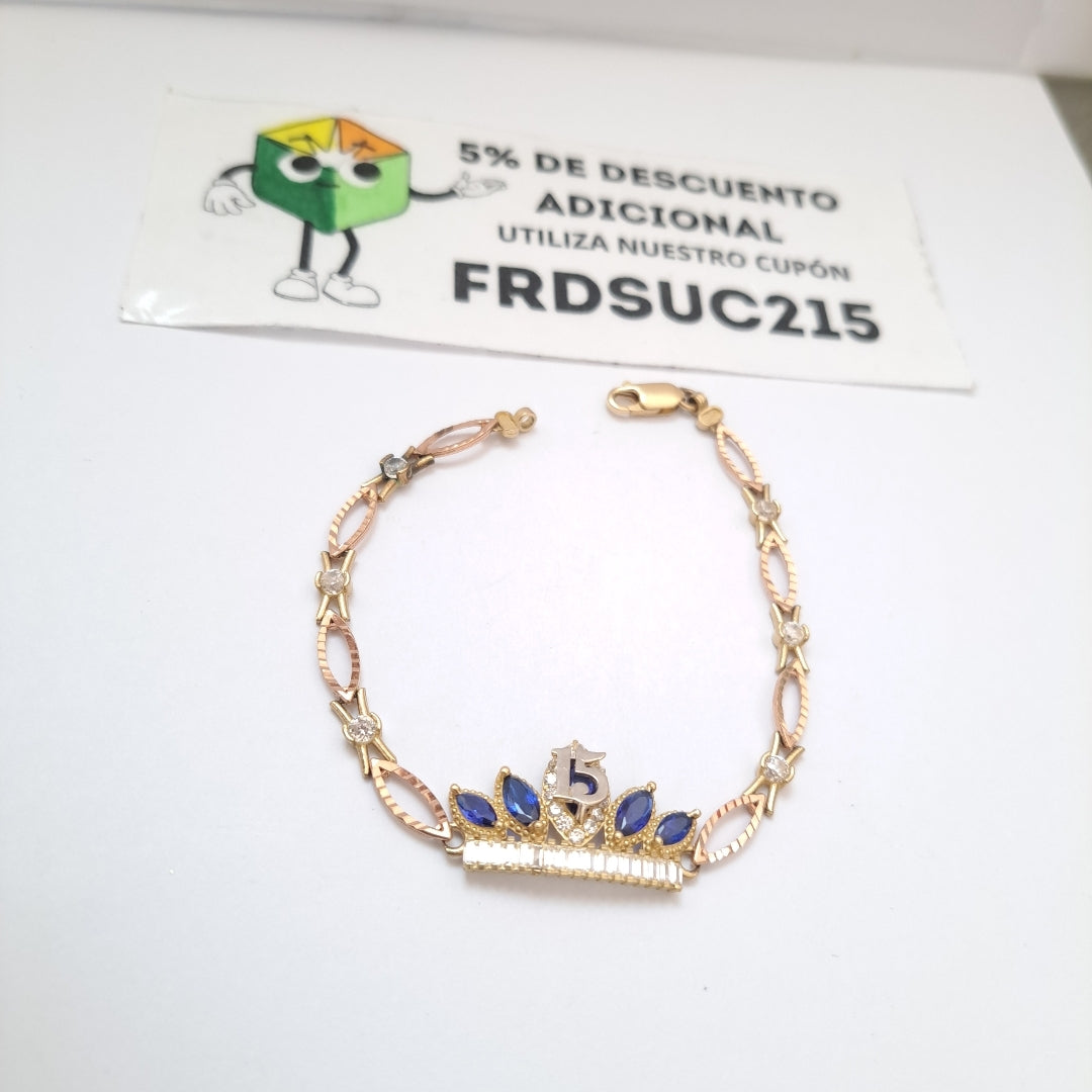 PULSERA ORO 14 K 8.3 GRMS (SEMINUEVO)