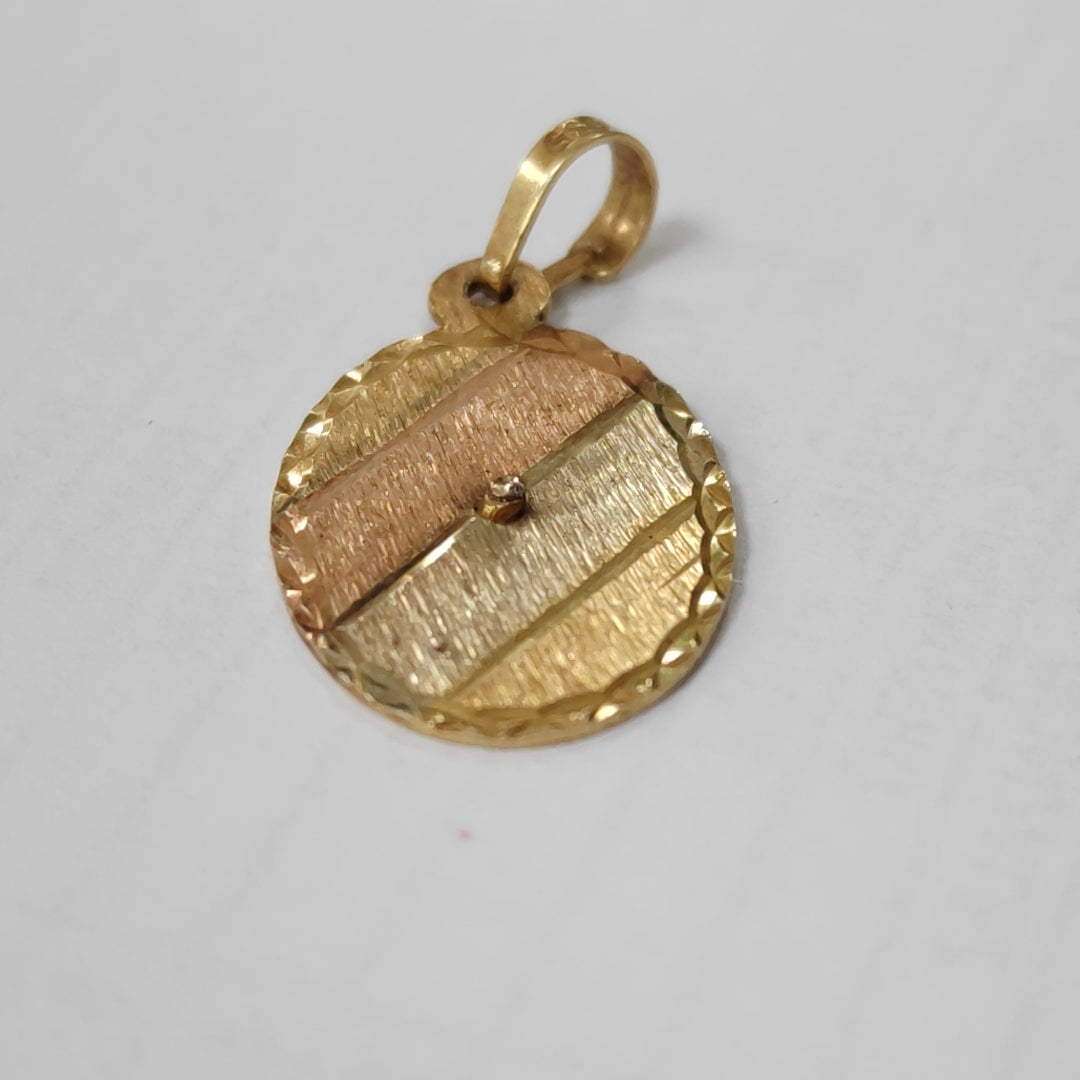 DIJE ORO COMBINADO 14 K 1,20 GRMS (SEMINUEVO)