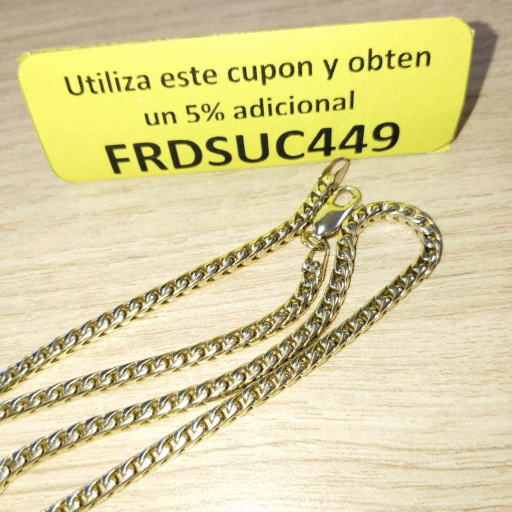 CADENA ORO 10 K 24.1 GRMS (SEMINUEVO)