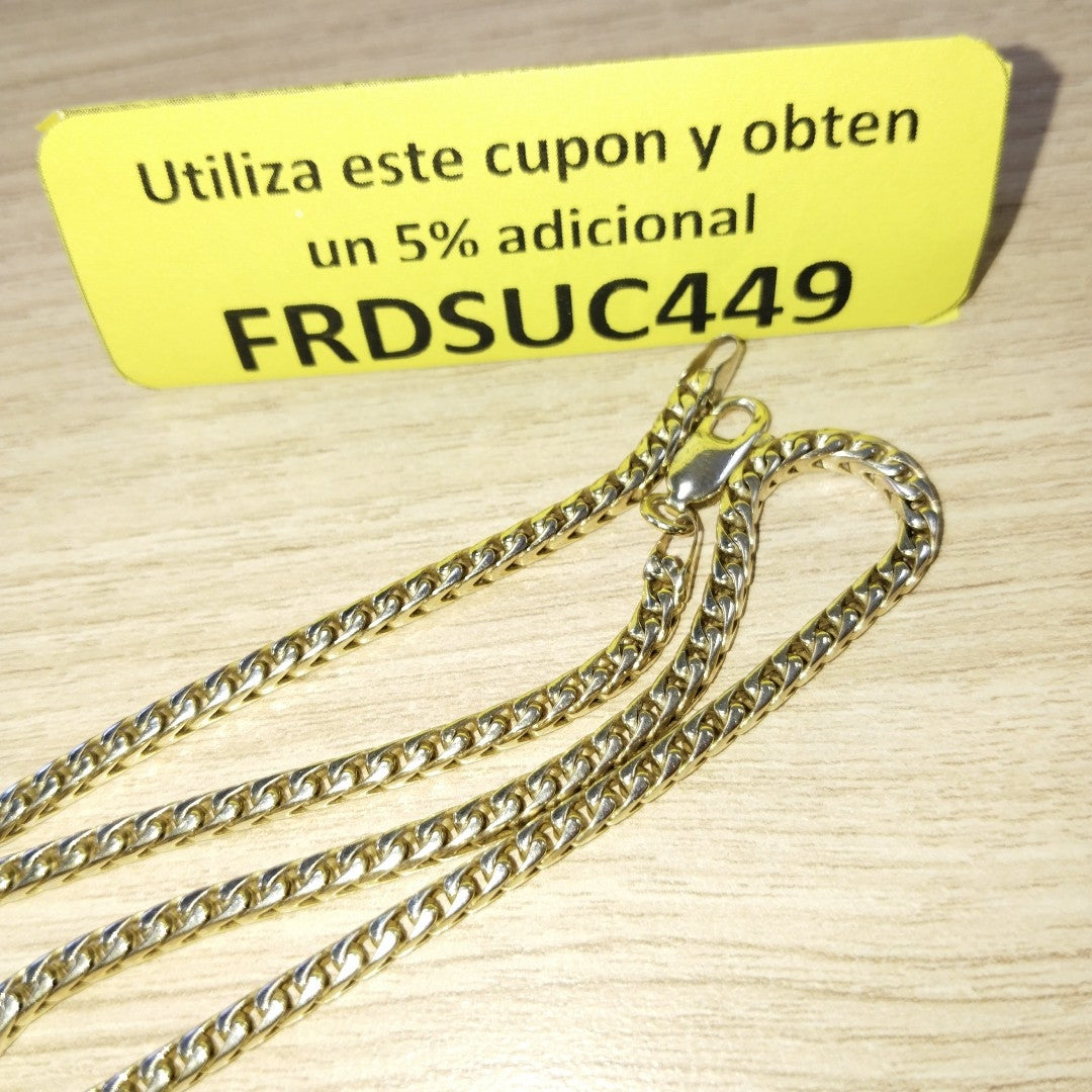 CADENA ORO 10 K 24.1 GRMS (SEMINUEVO)