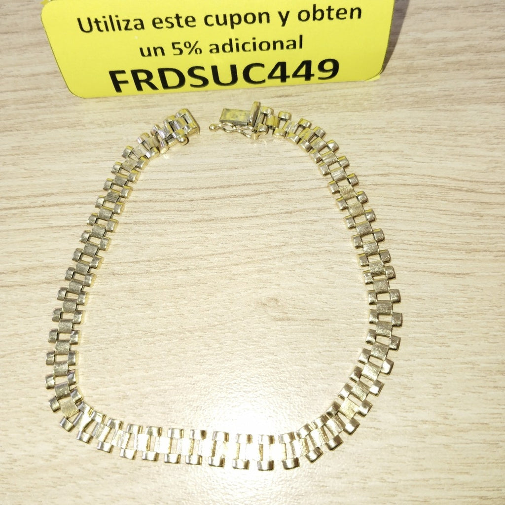 PULSERA ORO 14 K 9.9 GRMS (SEMINUEVO)