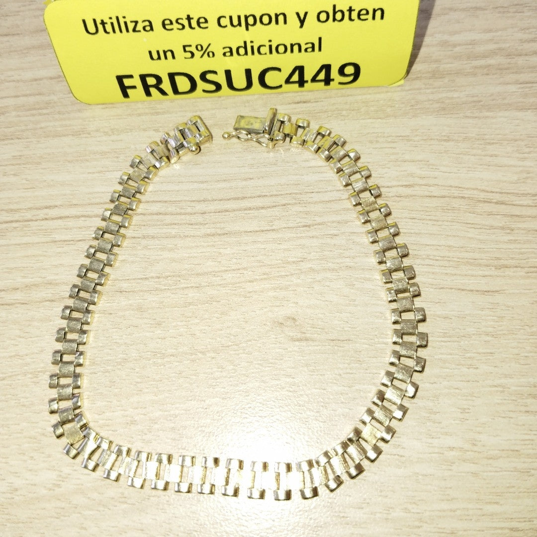 PULSERA ORO 14 K 9.9 GRMS (SEMINUEVO)