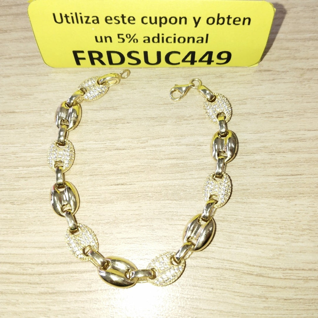 PULSERA ORO 14 K 12.6 GRMS (SEMINUEVO)