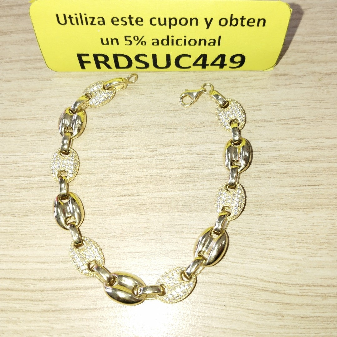 PULSERA ORO 14 K 12.6 GRMS (SEMINUEVO)